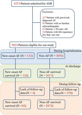 Implications of new-onset atrial fibrillation on in-hospital and long-term prognosis of patients with acute myocardial infarction: A report from the CBD bank study